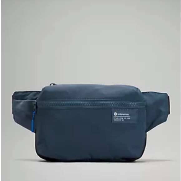NWT Lululemon clean line belt bag iron blue, this bag is sold out everywhere! - Picture 1 of 2